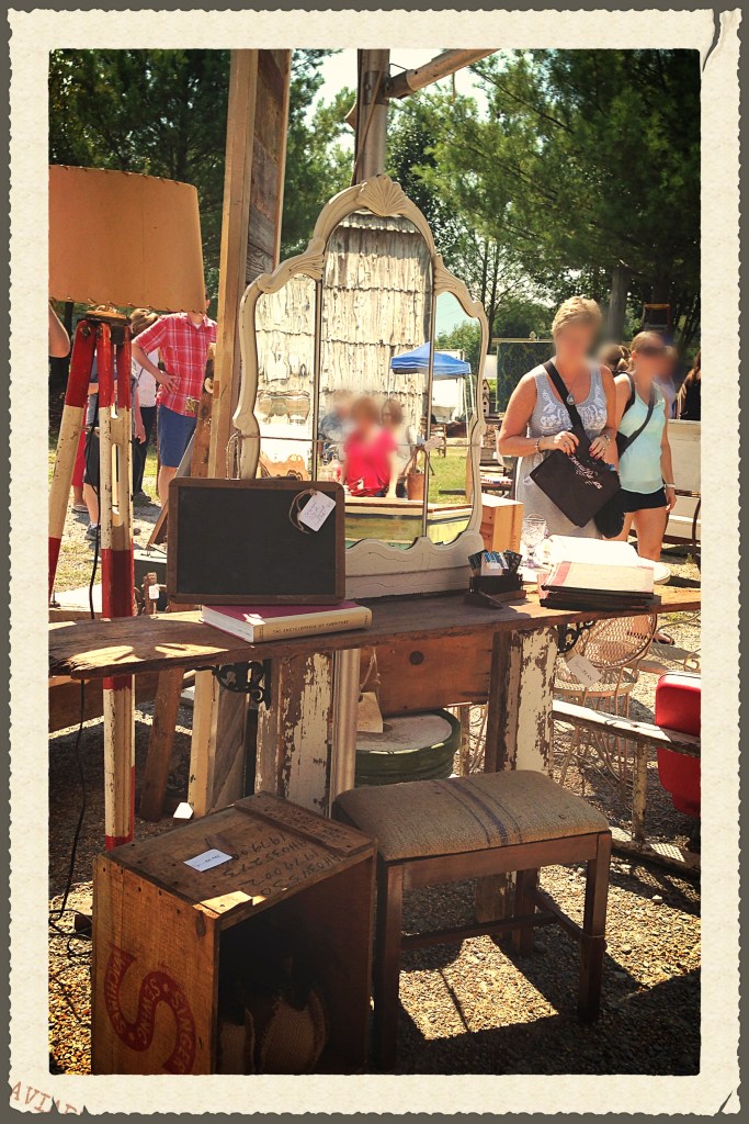 Barnwood, post table